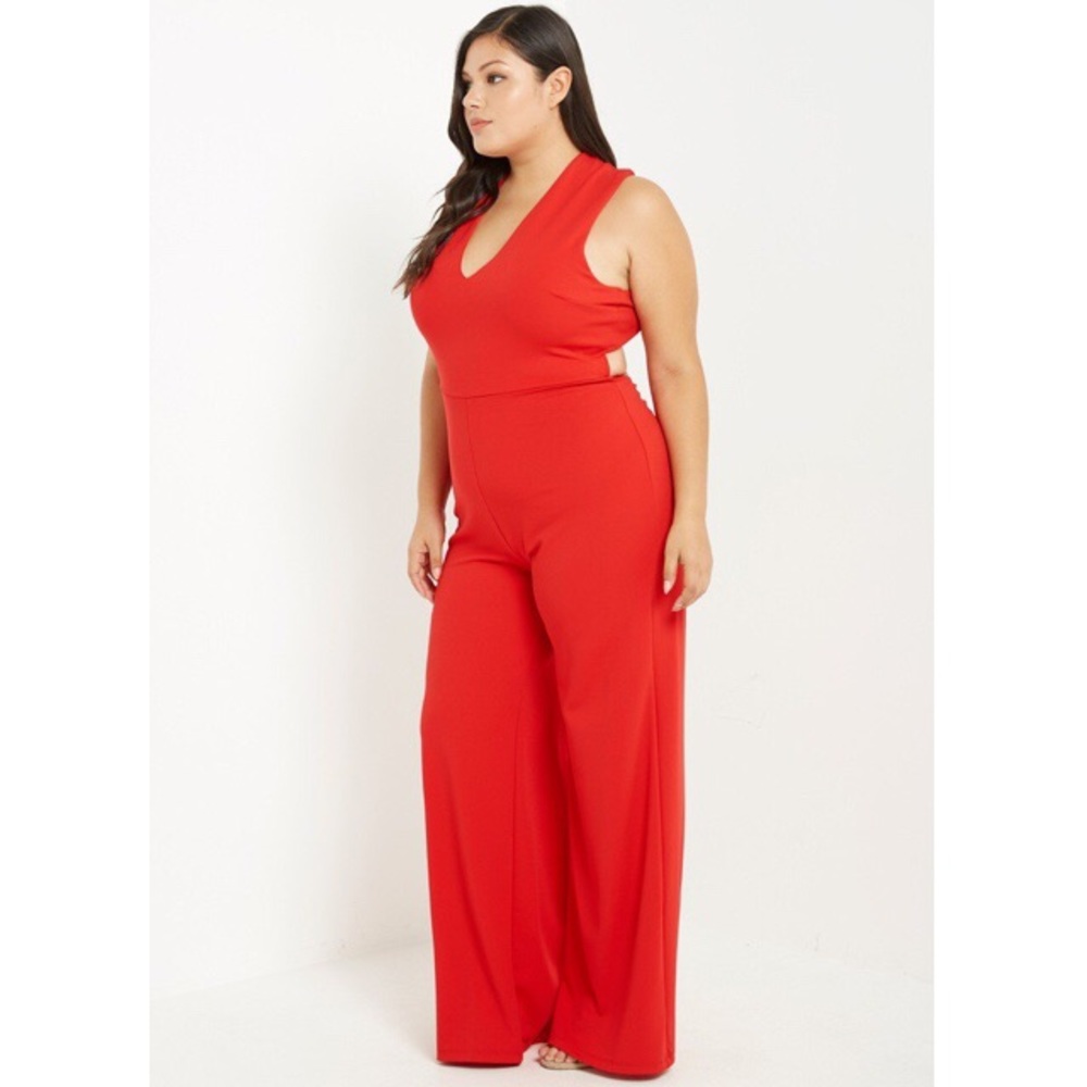 Chinoise Criss-Cross Jumpsuit